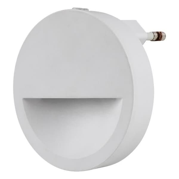 Indirekt inomhus nattlampa i plast med ljuskänslig sensor Rabalux Pumpkin 5lm 0,5W 3000K 25000h 12500 D6,5cm e