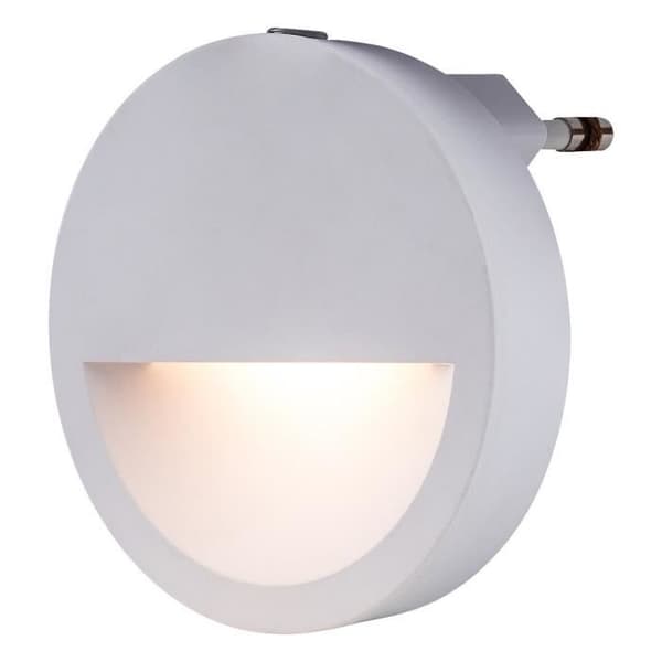 Indirekt inomhus nattlampa i plast med ljuskänslig sensor Rabalux Pumpkin 5lm 0,5W 3000K 25000h 12500 D6,5cm e