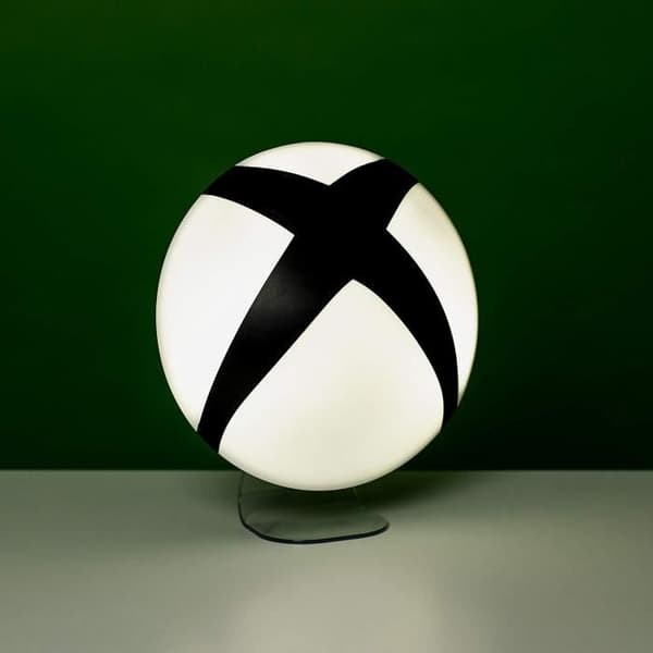 Xbox nattlampa - PALADONE - Xbox logotyp - Vit - Plast - 20 cm