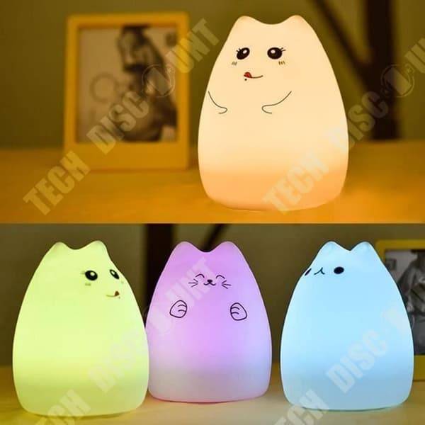 TD® LED Nattlampa Bärbar Baby USB Uppladdningsbar Nattlampa LED Nattlampa Barn Julklapp