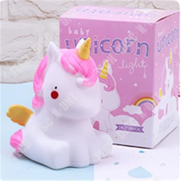 TD® Unicorn Night Light Sänglampa för barn Babypresent