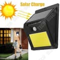 Miniatyrbild 2 av 4: TD® 48 LED solcellsdriven rörelsesensorlampa, vattentät för vägg, trädgård...-Utomhusbelysning solenergiladdning IP64