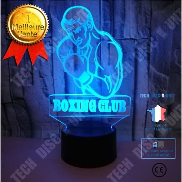 TD® Hmnzxy Färgglad akryl Flygplanspresent 3D Nattljus 3D Elektronisk produktdekoration Liten bordslampa