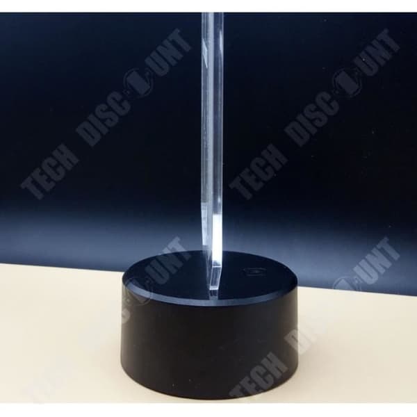TD® Klassisk bil färgglad liten 3D bordslampa liten färgglad 3D nattlampa