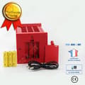 Miniatyrbild 4 av 4: TD® telefonkioskformat nattljus, 3 dimbara ljusstyrkanivåer med USB-uppladdningsbar pekbrytare