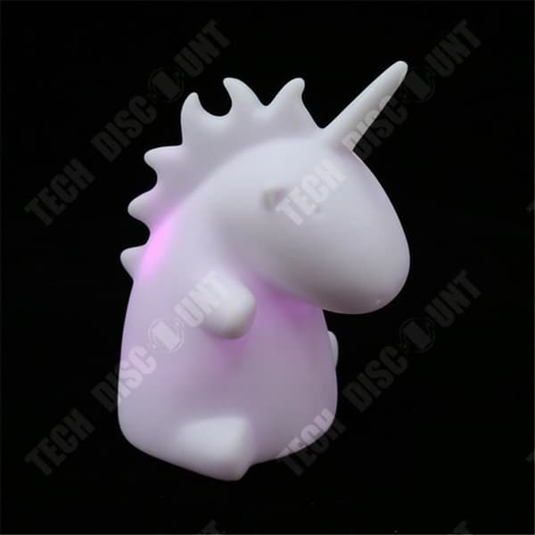 TD® Unicorn Night Light 4,4" - Lila