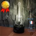 Miniatyrbild 1 av 4: TD® 3D Guitar USB Färgglad nattljus 3D visuellt ljus