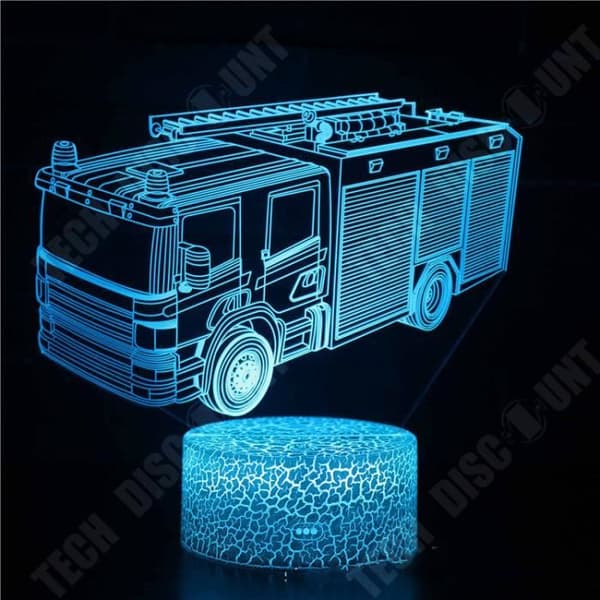 TD® Colorful Touch 3D nattljus MO-91