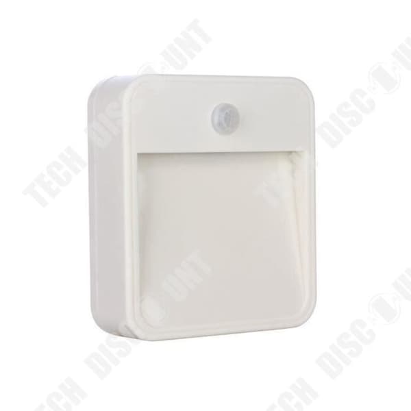 TD® 3PC trådlös LED Auto Motion Sensor Infraröd Nattljus Skåp Trappa Lampsensor ljus torr batterisensor