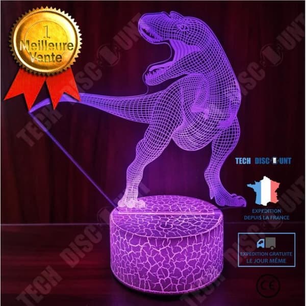 TD® 3D färgstark nattlampa FKT45