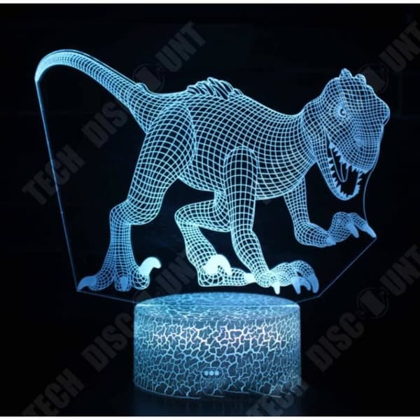 TD® Colorful Touch 3D nattljus