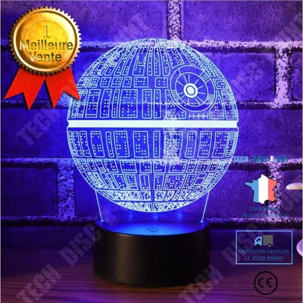 TD® 3D Nattljus USB Nattlampa 7 Flerfärgad LED Array Barn Julklapp COSwk37591