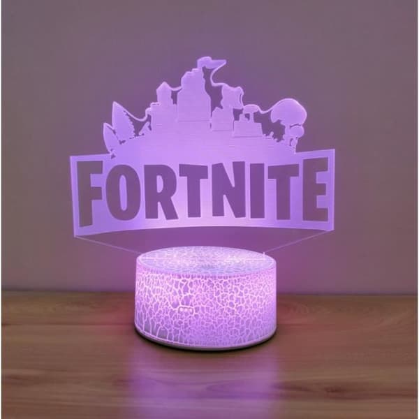 TD® Ny högljudd 3D-lampa Led Nattljus 7 färger + Usb Touch Bordslampa Bordslampa Barnpresent H01
