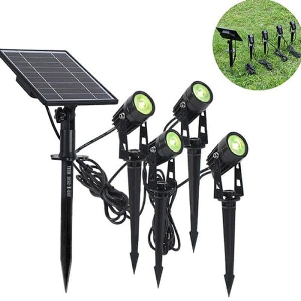 Utomhus Solpanel - Tech Discount® - 54 LED - Infraröd Sensor - Solenergi