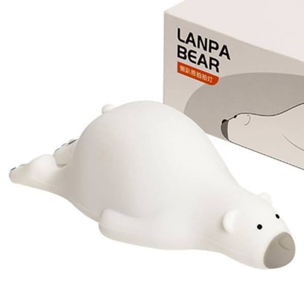 TD® Silicone Soft ljus nattlampa, omedelbar belysning