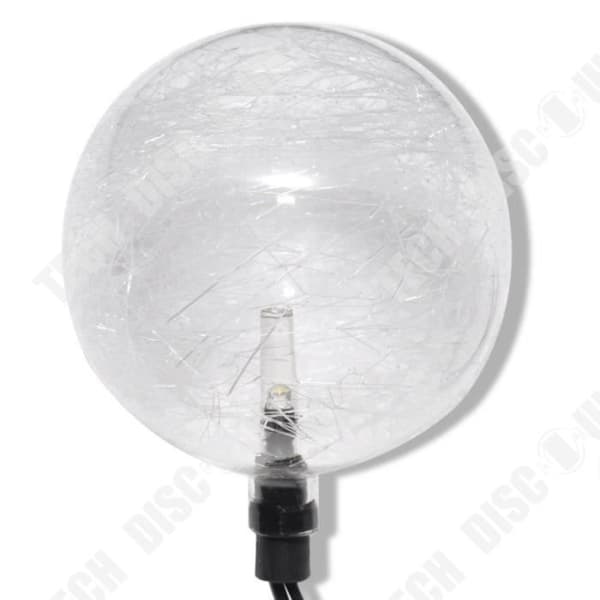 TD® Flytande LED Solar Ball 3 delar Solar Lampa för utomhusbelysning