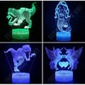 Miniatyrbild 2 av 4: TD® Colorful 3D Touch Night Light Pa-95
