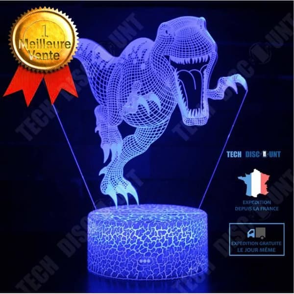 TD® Colorful 3D Touch Night Light Pa-95