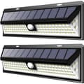 Miniatyrbild 1 av 4: Juce® 2-pack Solar Light Outdoor 54 LED Vattentät Solar Powered Motion Sensor Lighting Trådlös Solar Spotlight Kraftfullt ljus
