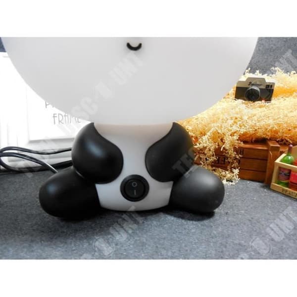 TD® Barnlampa Sänglampa Bordslampa Nattlampa Teddybjörnformad väckarklocka