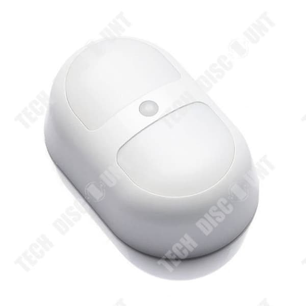 TD® Garderobslampa 10 LED rörelsesensor 2835smd nattlampa Gul Ro16697