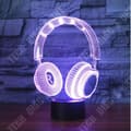 Miniatyrbild 2 av 4: TD® 3D Illusion LED Nattljushjälm, 3D LED-lampor USB Touch Switch 16 färger med fjärrkontroll för barnpresenter