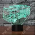 Miniatyrbild 3 av 4: TD® 3D färgstark nattlampa RE2BA0