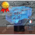 Miniatyrbild 2 av 4: TD® 3D färgstark nattlampa RE2BA0