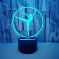 Miniatyrbild 3 av 4: TD® Illusion Light Seven Colors Touch Fjärrkontroll Schema Design