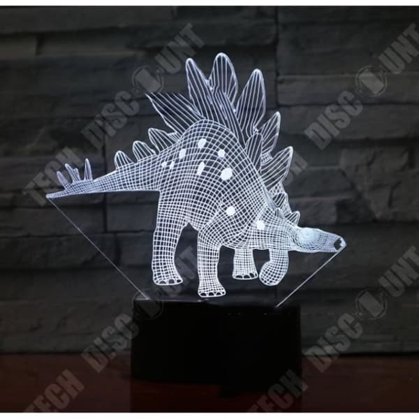 TD® 3D Colorful Touch Night Light MO-44
