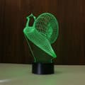 Miniatyrbild 3 av 4: 3D TD® Nattljus 7 färger Touch Fjärrkontroll Justerbar ljusstyrka