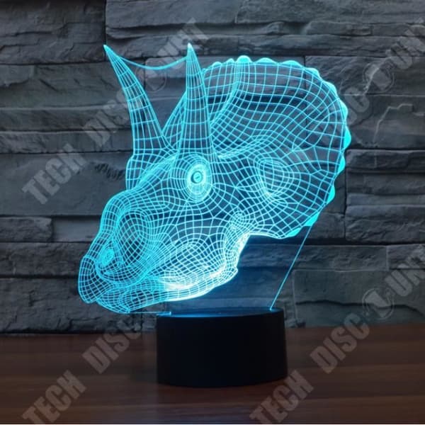 TD® 3D färgglad nattlampa FKT90