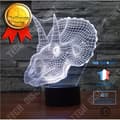 Miniatyrbild 1 av 4: TD® 3D färgglad nattlampa FKT90