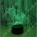 Miniatyrbild 3 av 4: TD® Parrot 3D nattljus