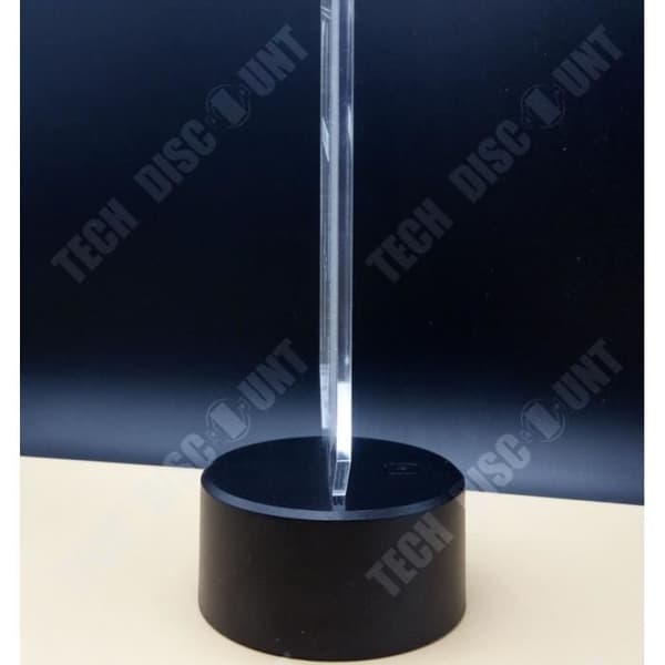 TD® Vitfärgad 3D touch nattlampa RE4BB2