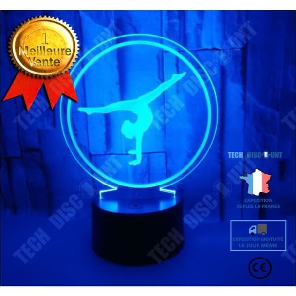 TD® Ballet 3D färgstarkt ljus taktil visuellt stereoljus 3D illusion 3D nattljus present