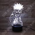 Miniatyrbild 3 av 4: TD® Naruto lampa 3D nattlampa för pojke LED 7 färger Touch bordslampa present