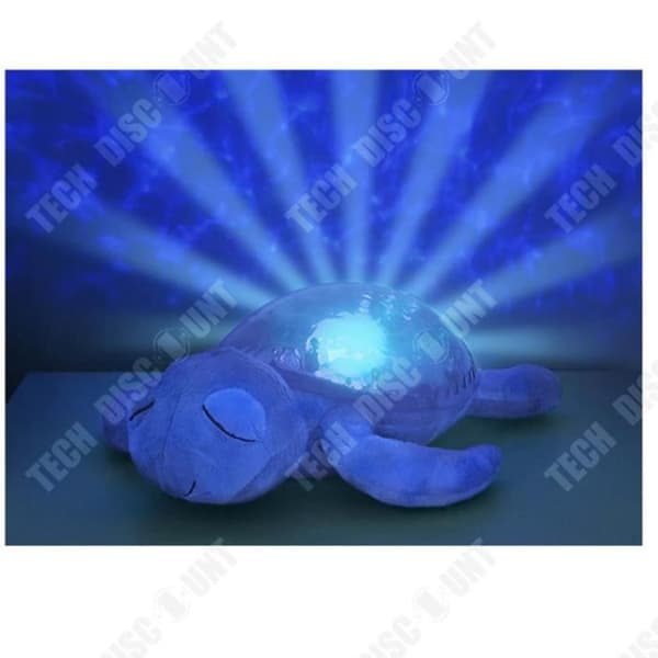 TD® Cloud B 7423 PR Tranquil Turtle Night Light - Ocean - Marinblå: ljus och belysning