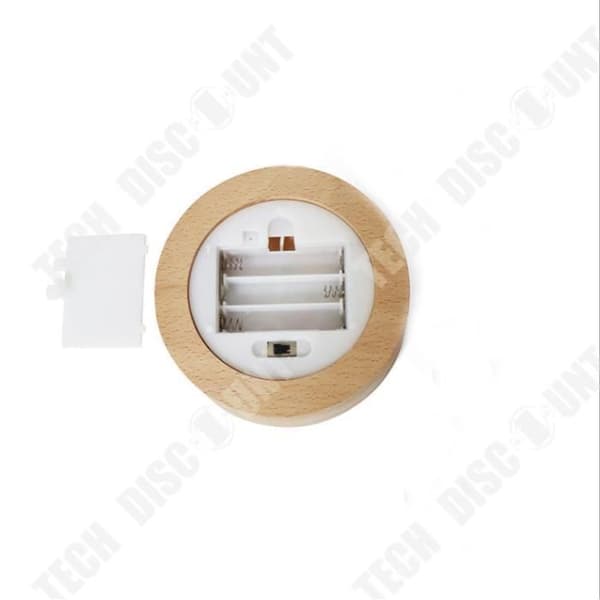 TD® Färgglad 3D Touch Night Light Pa-44