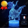 Miniatyrbild 1 av 4: TD® 3D Colorful Touch Night Light Vit FKT93