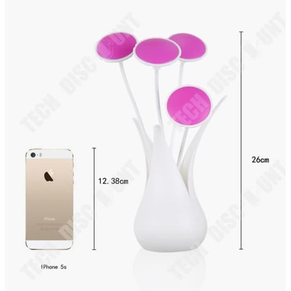 TD® Nattljus Färgglada odödliga blommor Casual Färgglad USB-laddning Färgskiftande dekoration Romantisk stämningsljus