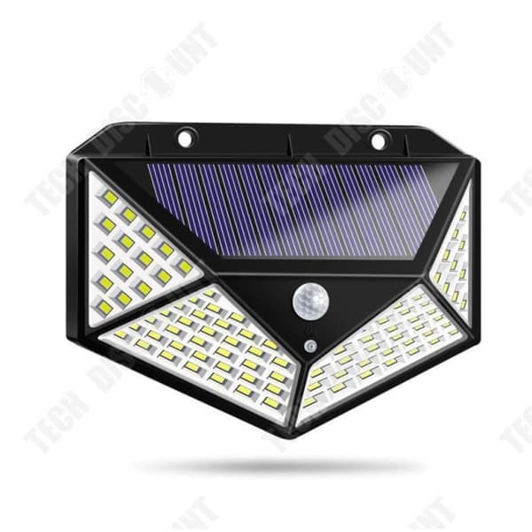 TD® Outdoor Solar Light 100led, 4-pack Outdoor Solar Light Rörelsesensor 270° vattentät belysning, för trädgård