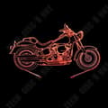 Miniatyrbild 3 av 4: TD® Motorcykel Kreativ Färgglad 3D Touch Nattlampa Ny 3D bordsbordslampa