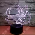 Miniatyrbild 4 av 4: TD® xm12947-3D Nattljus Abstrakt Cirkel Kärleksknop 3D Glödlampa 3D Holografisk Illusion Ljus 7 Färgskiftande Lu