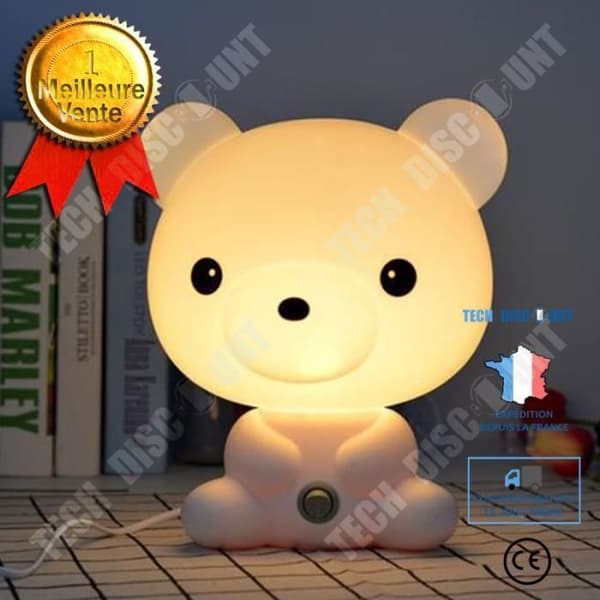 TD® Cartoon LED Nattlampa Barnlampa, Sänglampa, Bordslampa, Baby Night Light Julklapp, Födelsedagspresent