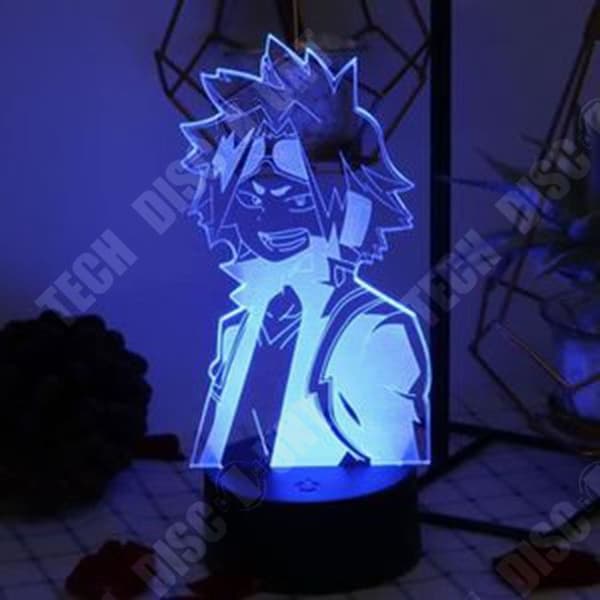 TD® Litet nattljus Färgglatt LED-ljus 3D Litet nattljus Intelligent sjufärgsljus Färgskiftande 3D-ljus