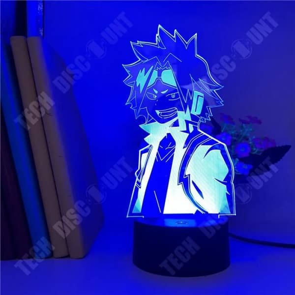 TD® Litet nattljus Färgglatt LED-ljus 3D Litet nattljus Intelligent sjufärgsljus Färgskiftande 3D-ljus