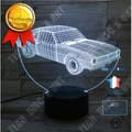 Miniatyrbild 1 av 4: TD® 3D färgglad nattlampa RE5D92