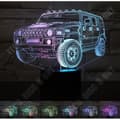 Miniatyrbild 2 av 4: TD® Colorful Touch 3D Night Light DA-89