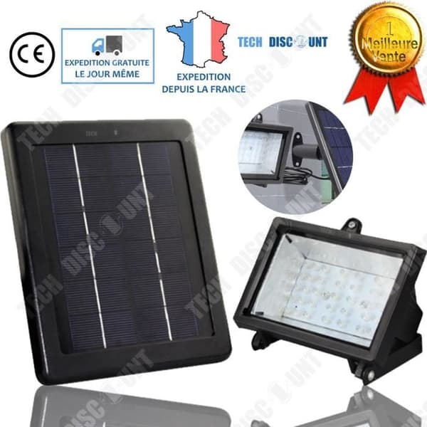 TD® Solar LED-lampa Utomhus Vattentät Automatisk Trädgårdskraft Ljus Belysning Energi Energisparande Dekorationsmark